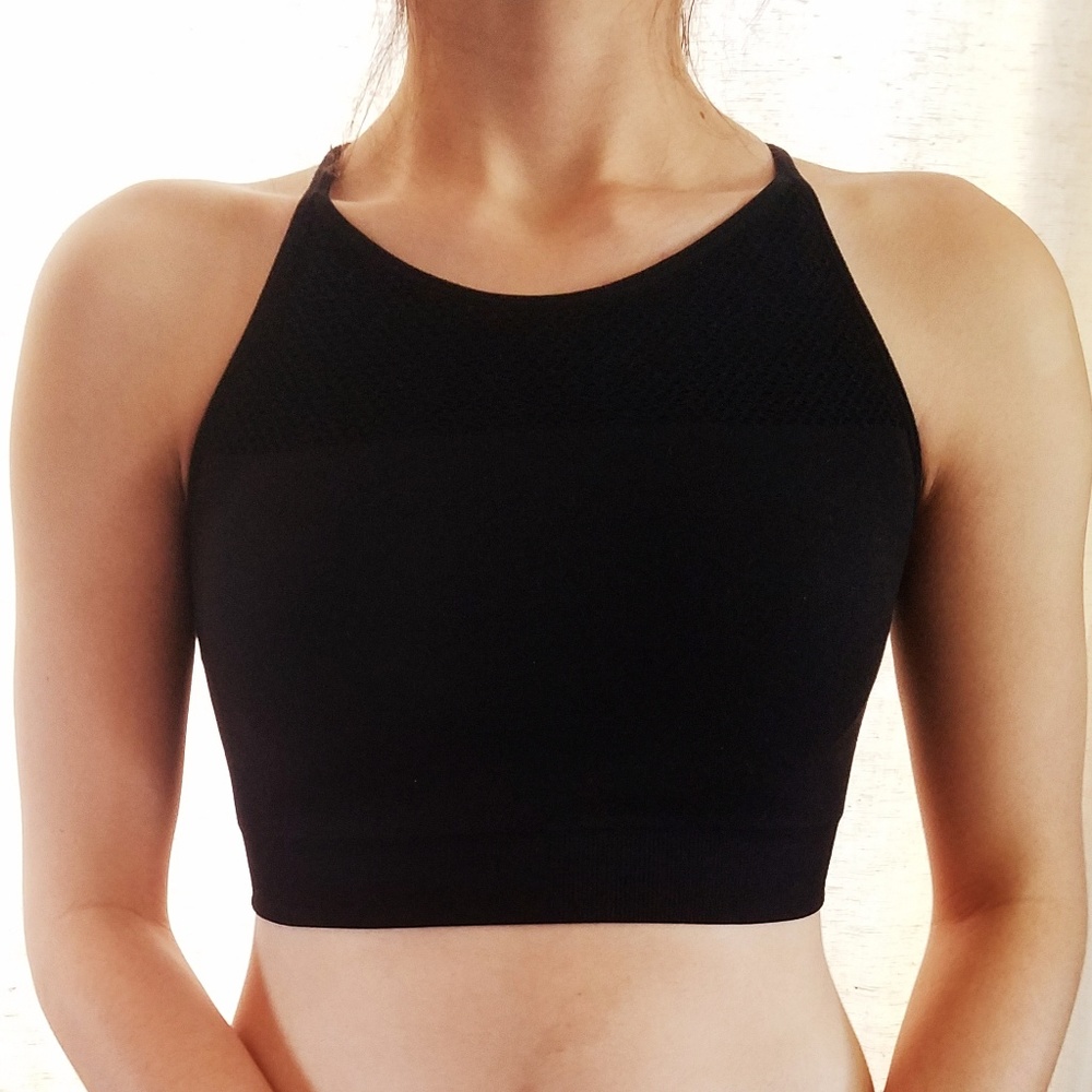 High Neck Sports Bra